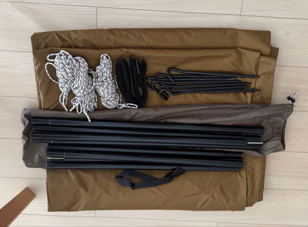 スノーピークアメニティタープヘキサLセット