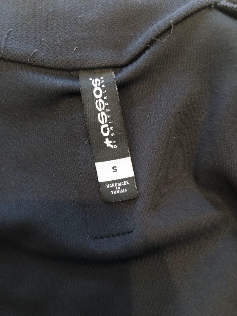 アソス 蛍光イエロー/ブラック サイクルジャケット長袖