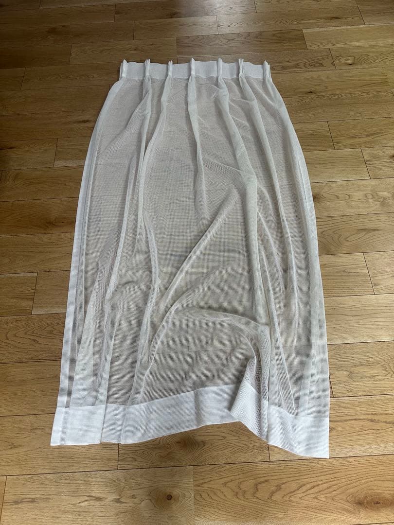 川島織物セルコンのレース　650mm x1600mm x2