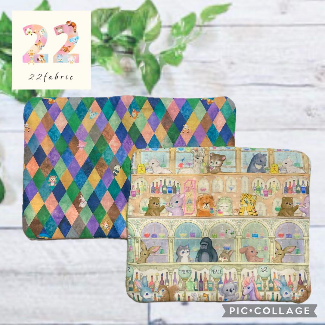 ユキエモン7層ハンカチ✤ハンドメイド