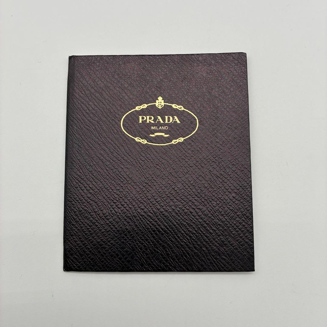 PRADA プラダ チェーン ショルダーバッグ キルティング スエード 三角ロゴ