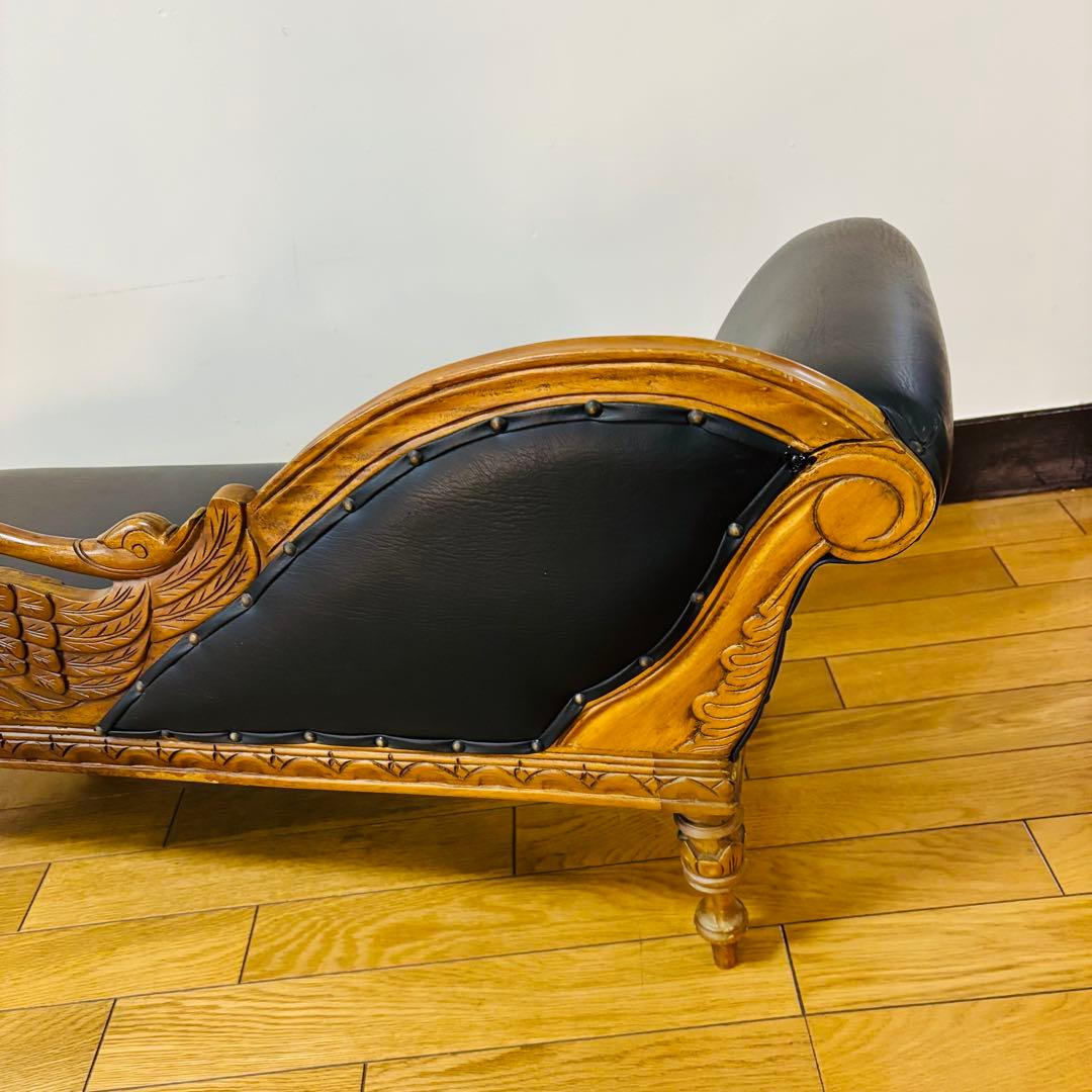 【希少品】　アンティーク調　ドールチェア　全長98cm 送料込み
