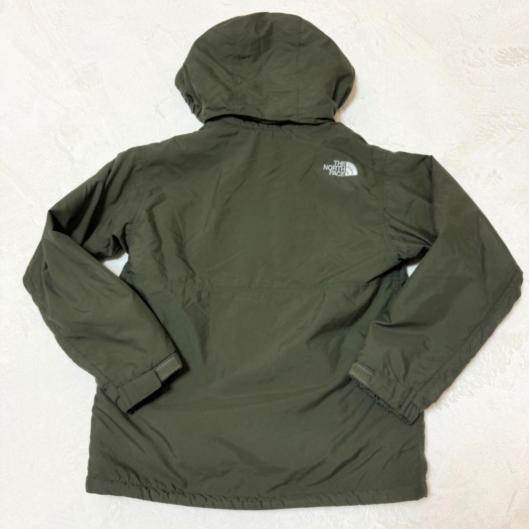 【ザ ノースフェイス】極美品 コンパクトノマドジャケット ボア 撥水 150