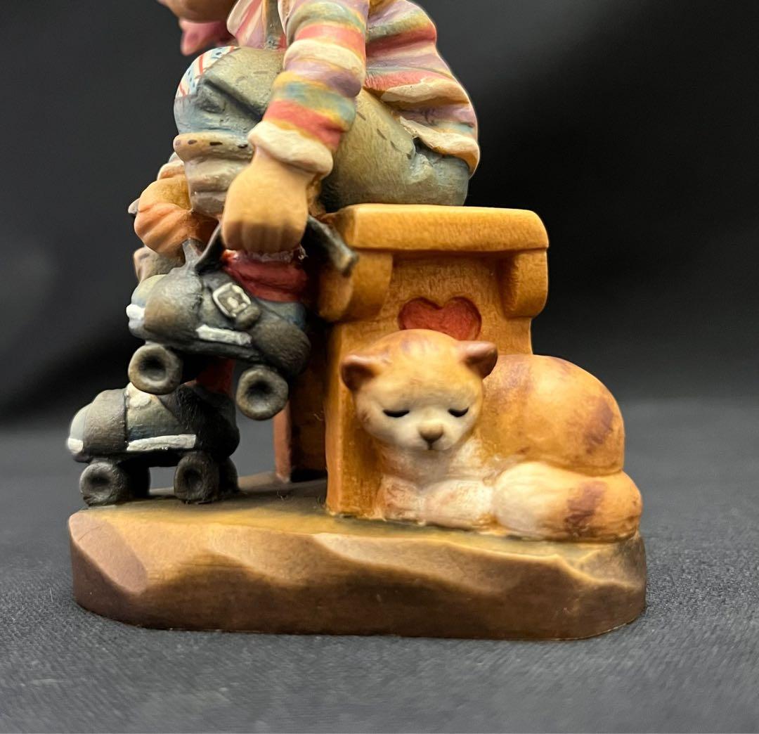 メ*ん様 【限定品】ANRI アンリ人形 Sarah Kay「少女と仔猫」サラ・