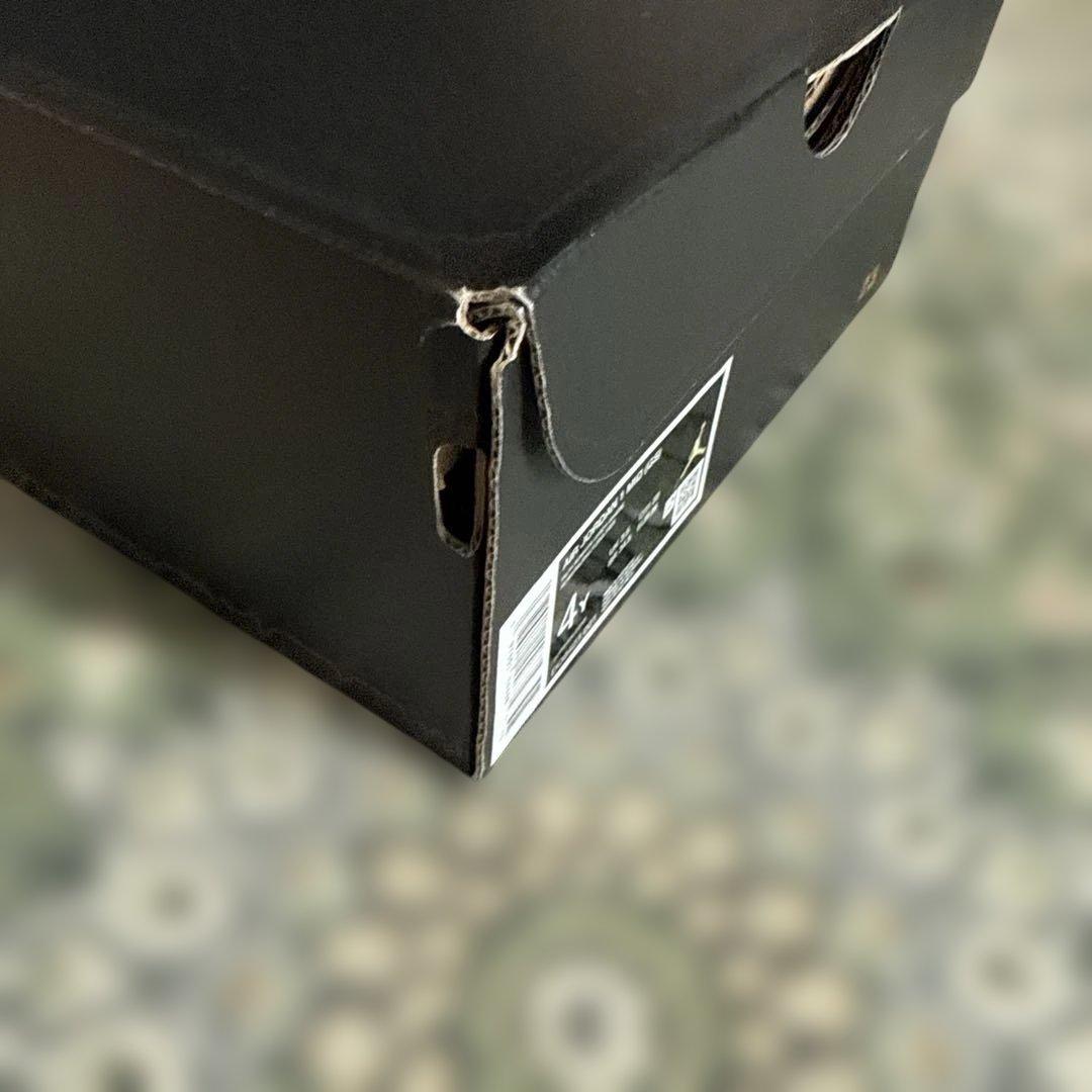 【超美品】エアジョーダン1/ジュニア/ブラック/ホワイト/グレー/23cm/箱有