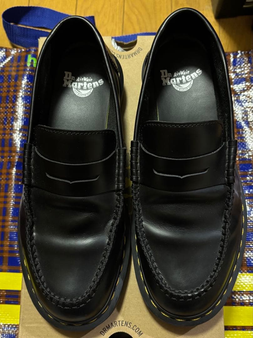 靴 Dr. Martens penton BLACK Loafer