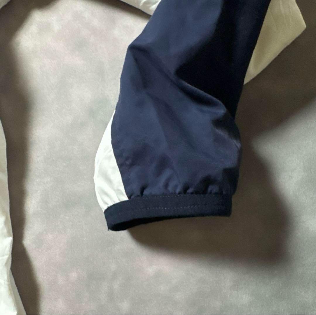 NIKE古着00s欧州支給ナイロンジャケットY2KフロッキープリントO51