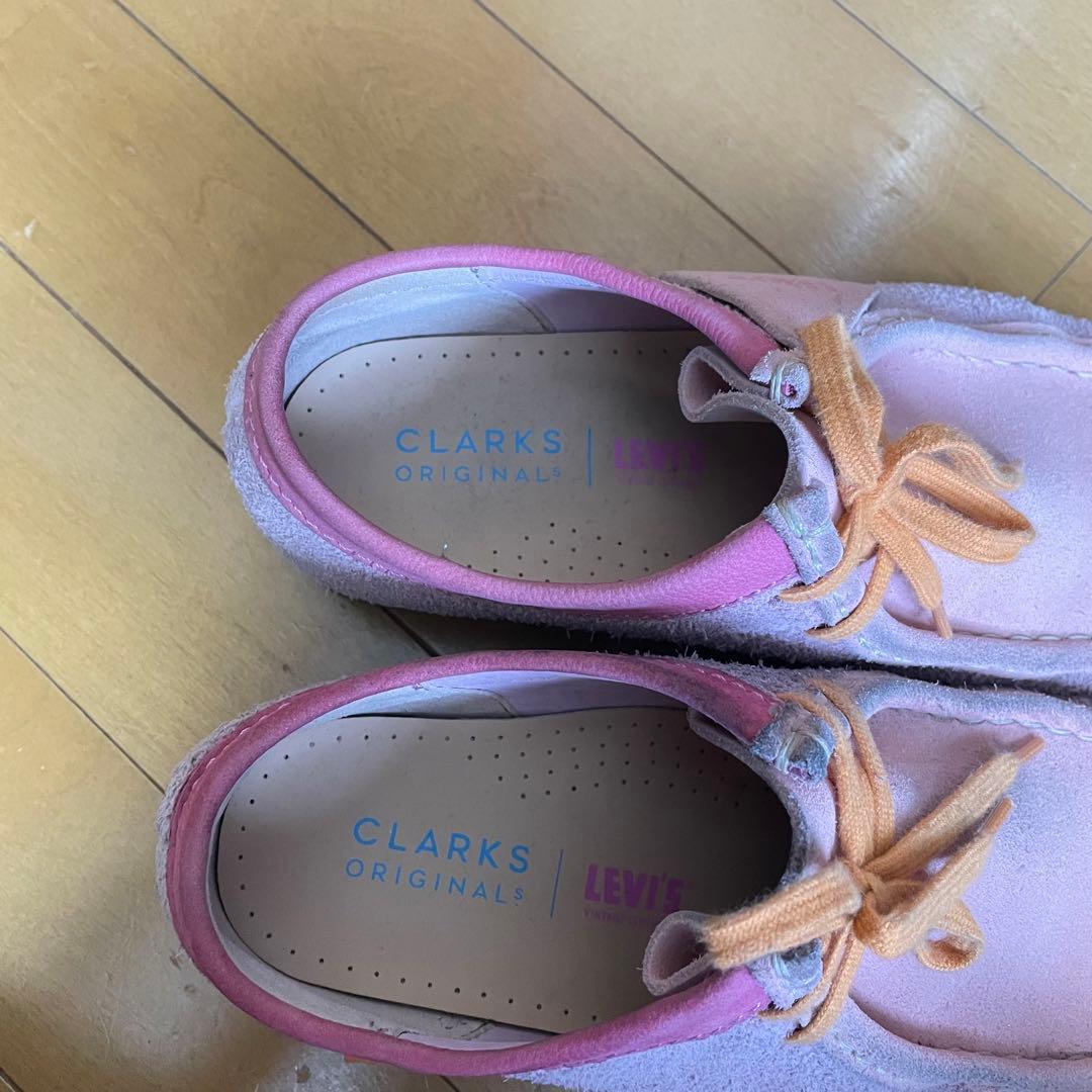 [最終値下げ]Clarks x Levis Wallabee Pink