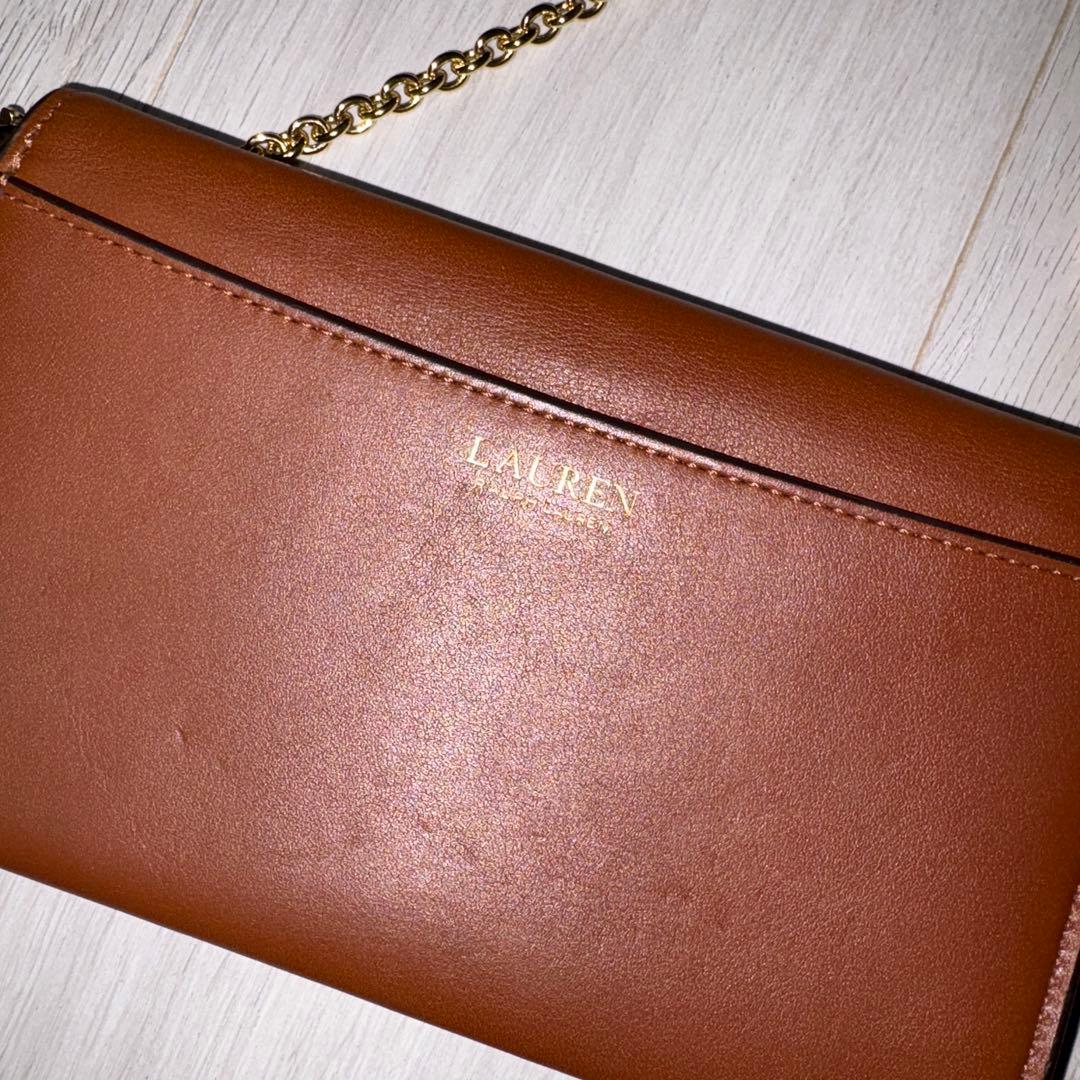 極美品！お財布 ショルダーバッグ チェーン ラルフローレン