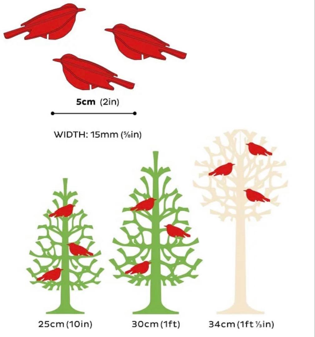 新品☆lovi ロヴィもみの木 クリスマスツリー 50㎝ ミニボール ミニバード
