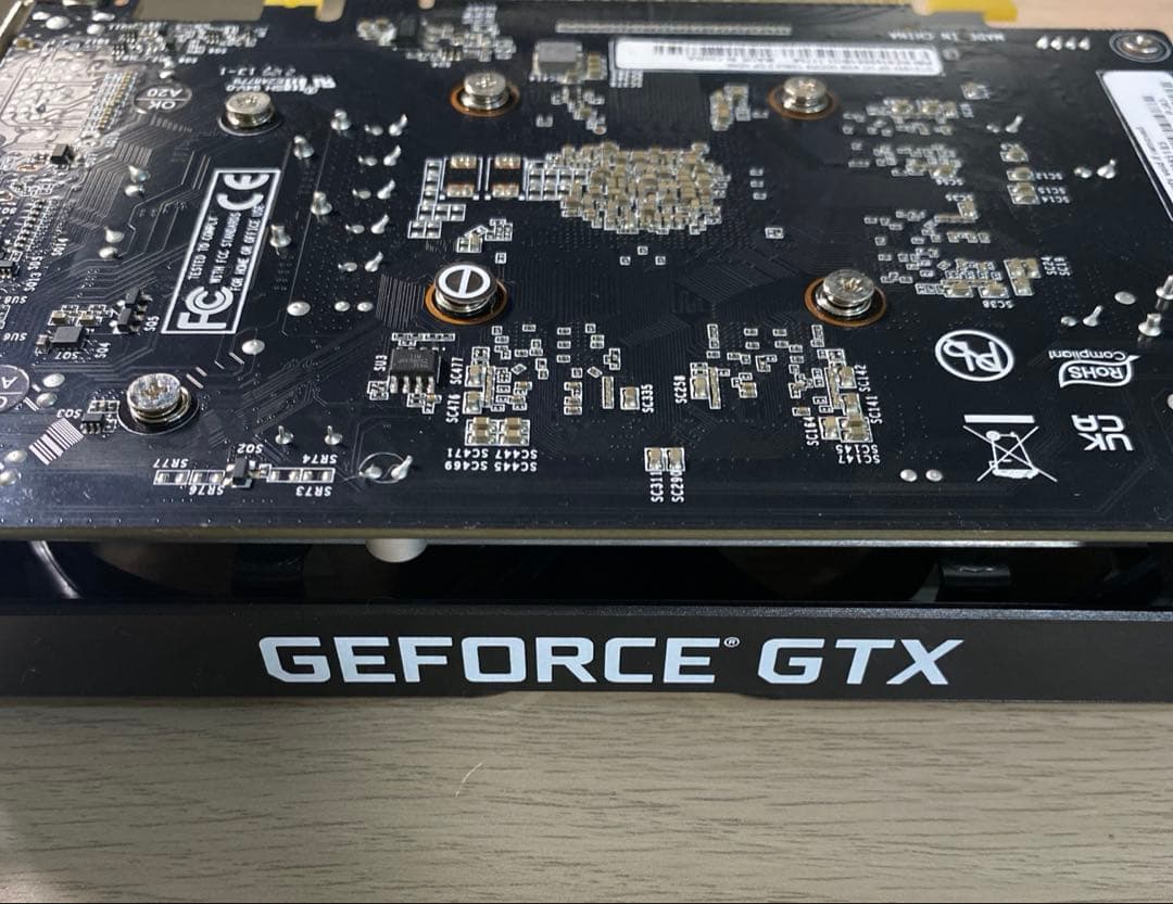 【動作品】Palit GTX1650 OC 4GB デュアルファン