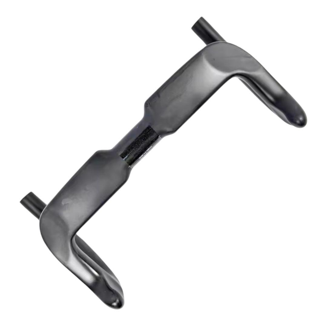 トラック用カーボンハンドル　ピスト　330mm　バンチバー