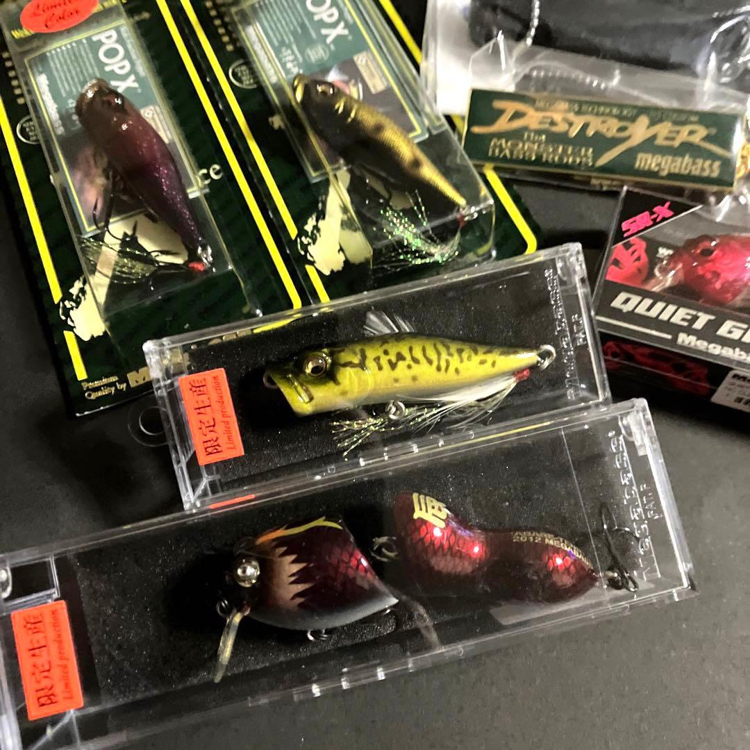 メガバス 2012 辰年干支ルアー 超レア暴れ天竜-赤龍とウッディーPOP X