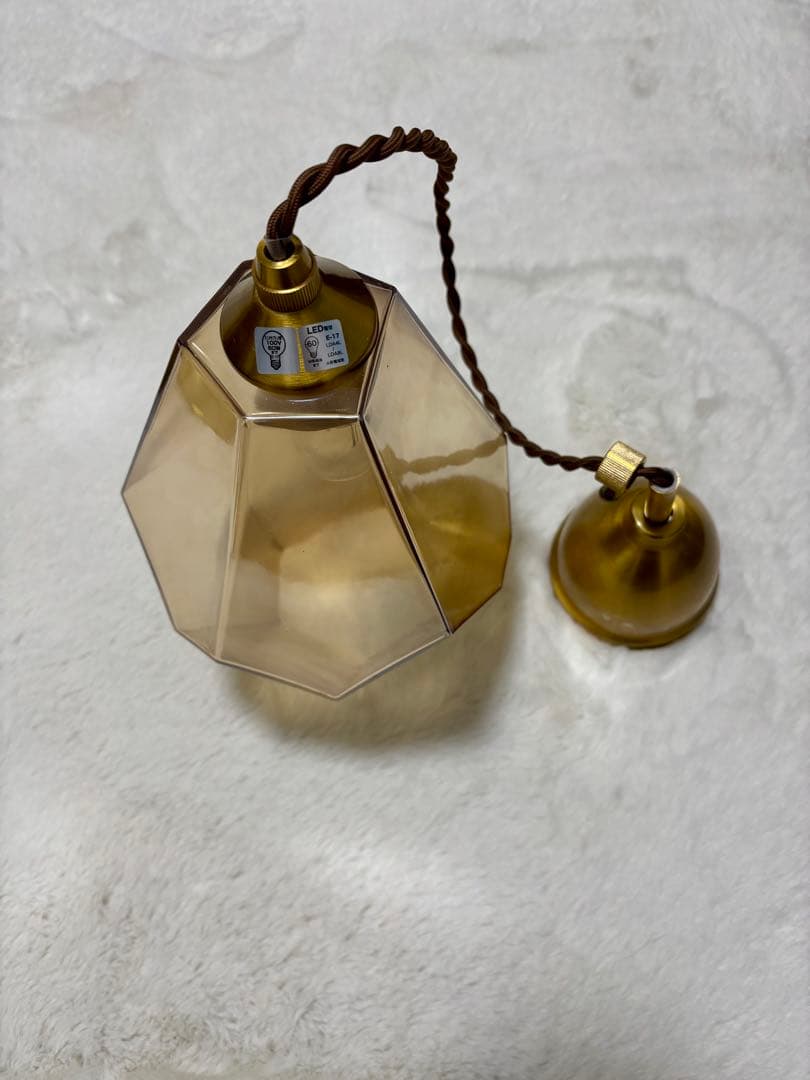 Lapiss ペンダントライト アンバー