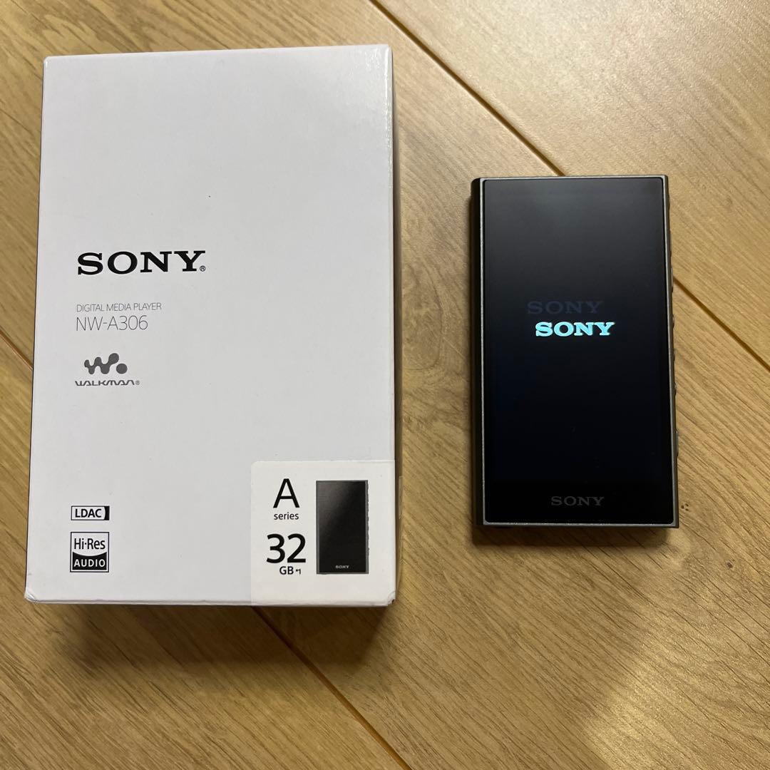 SONY NW-A306 DAP デジタルオーディオプレーヤー 32GB グレイ