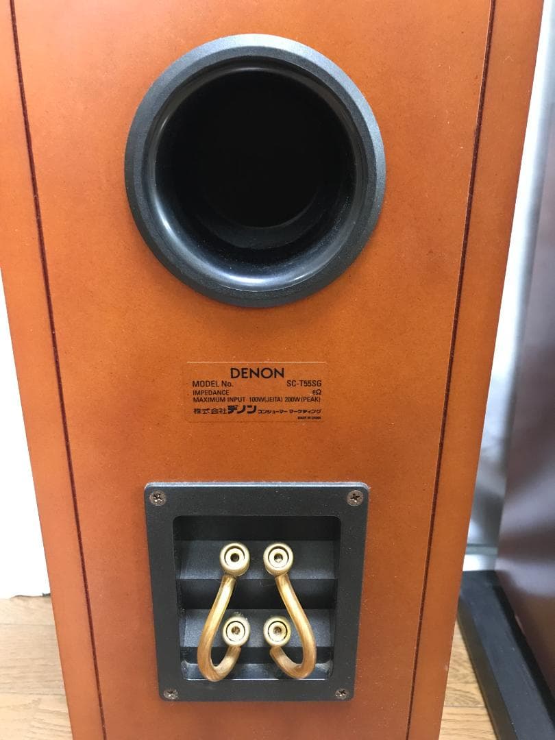 DENON SC-T55SG トールボーイ型スピーカー M108【1】