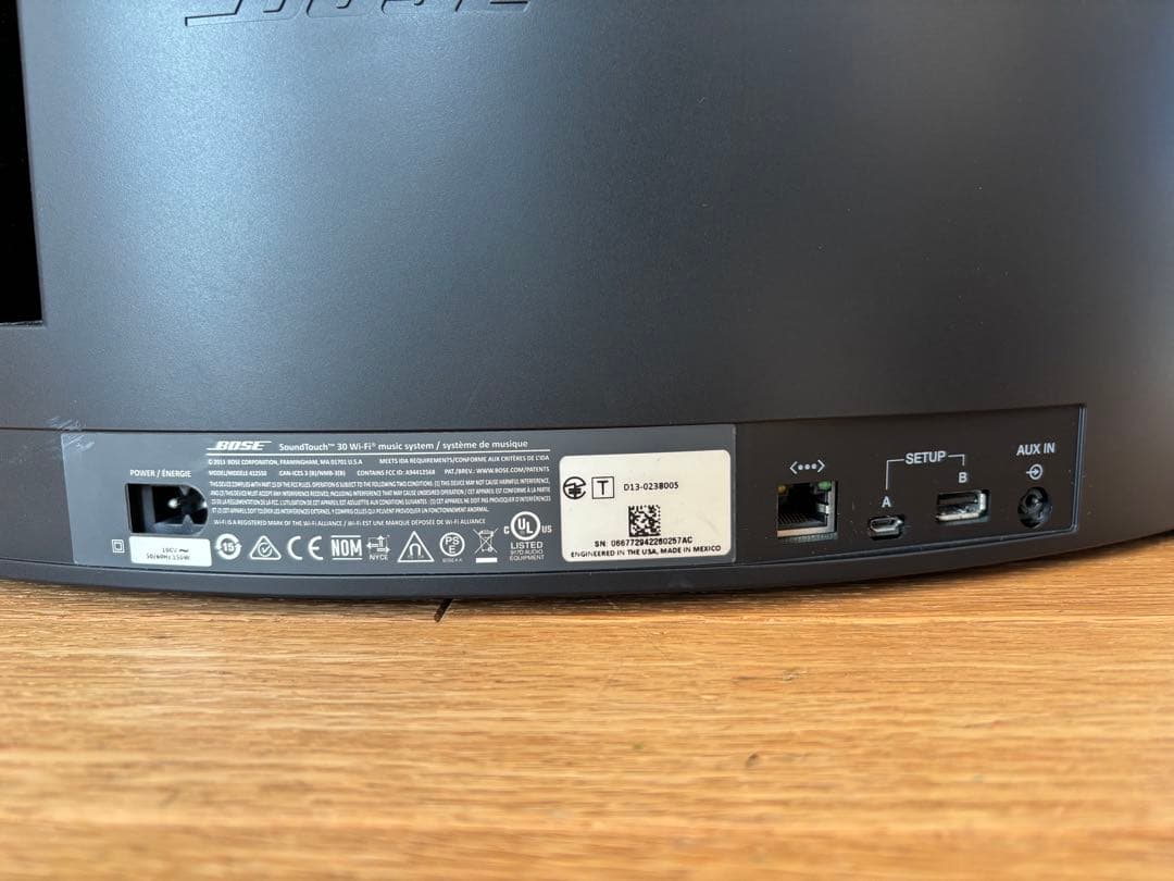 BOSEスピーカー SoundTouch 30 Series II Wi-Fi