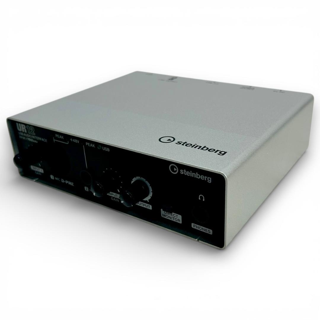 ★未使用品★極美品 Steinberg UR12 オーディオインターフェース