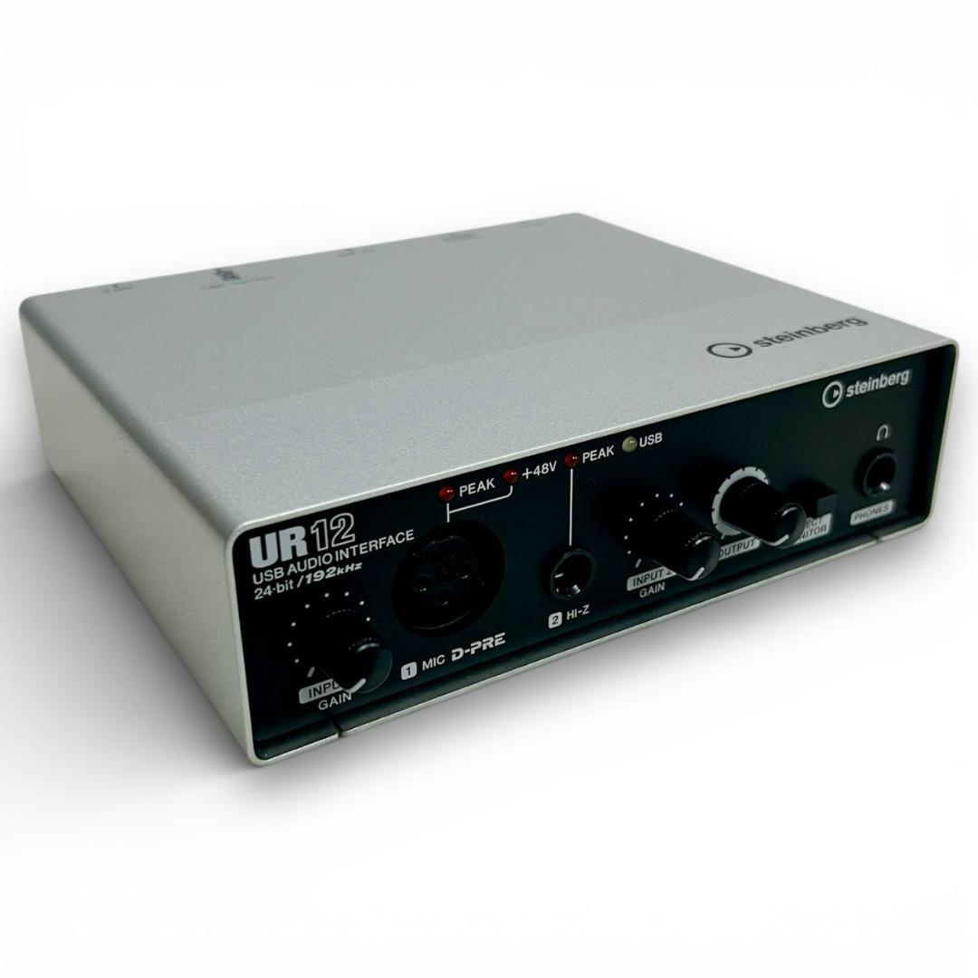 ★未使用品★極美品 Steinberg UR12 オーディオインターフェース