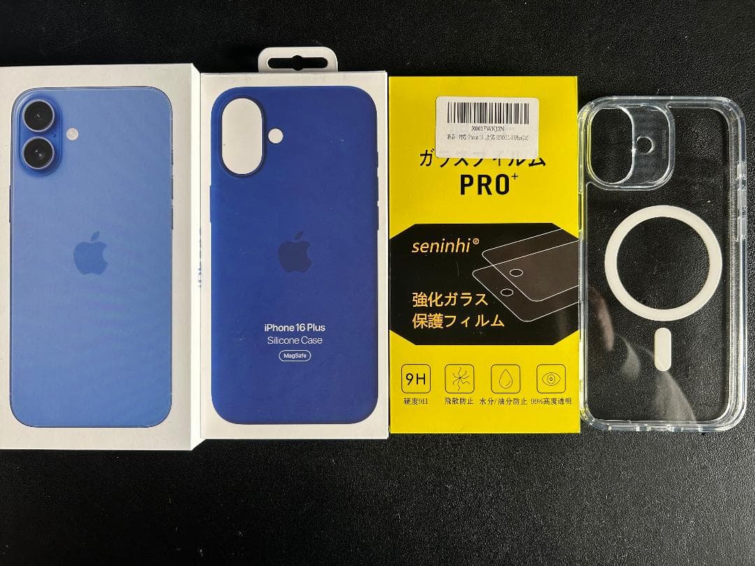 Apple iPhone 16plus 128GB SIMフリー ウルトラマリン