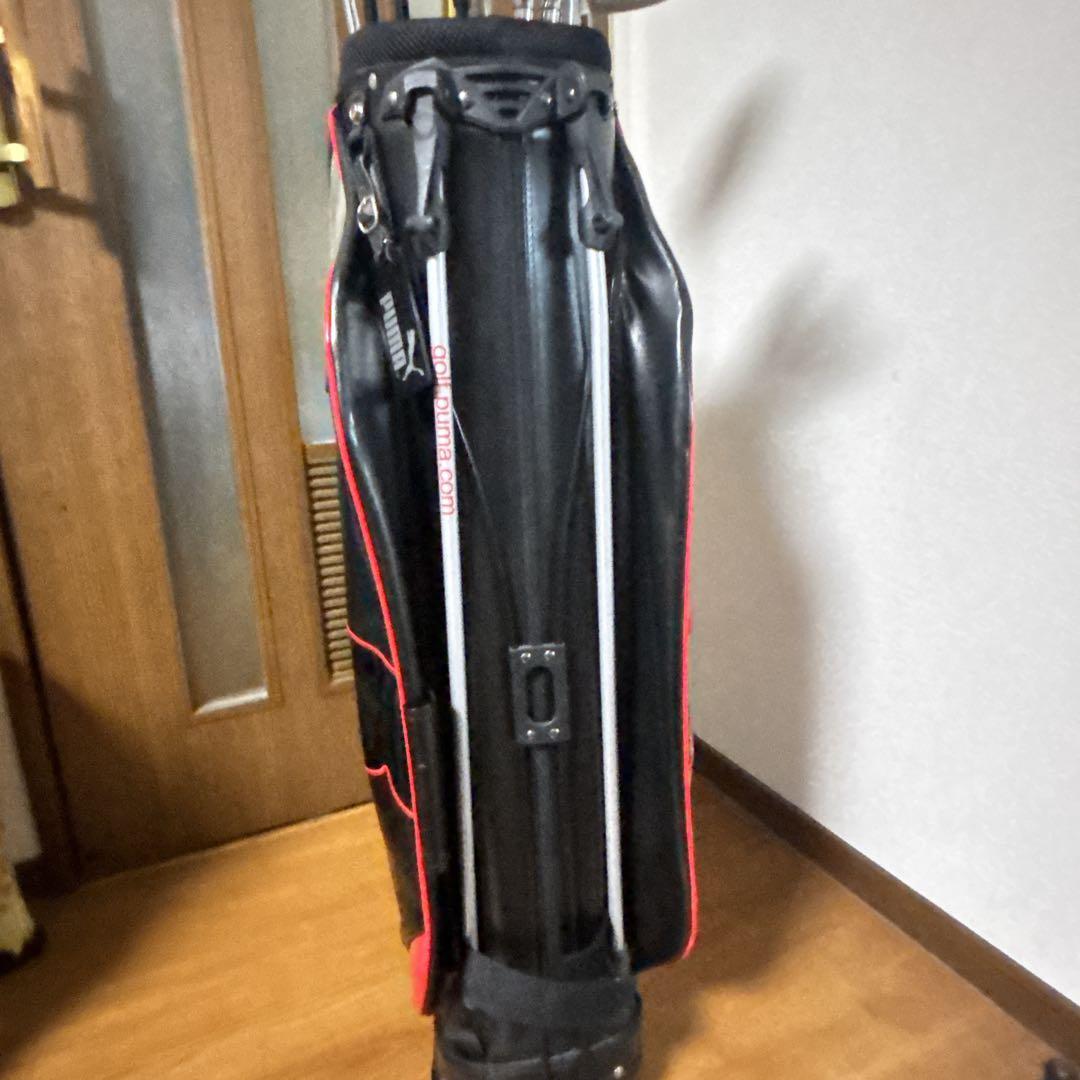 Puma キャディバッグ　ゴルフクラブセット　12本　初心者