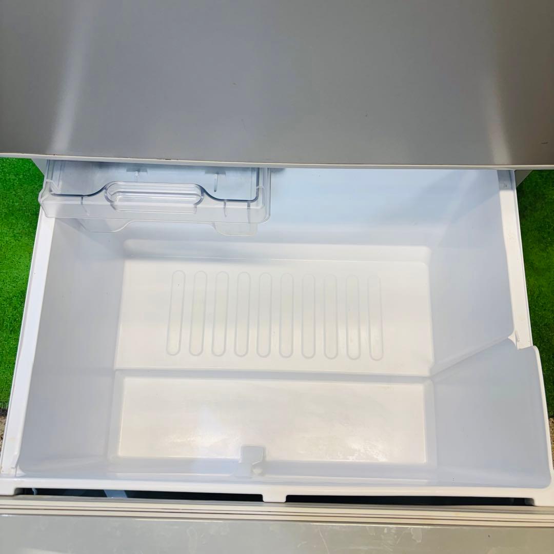 SHARP 350L 冷蔵庫 両開き ロータイプ 20年製【地域限定配送無料】