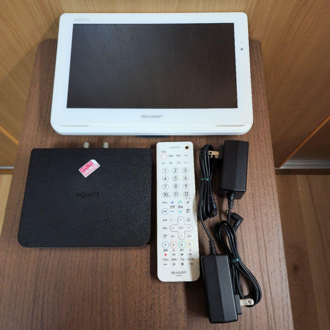 シャープ AQUOS ポータブル液晶テレビ 2T-C12AF 防水