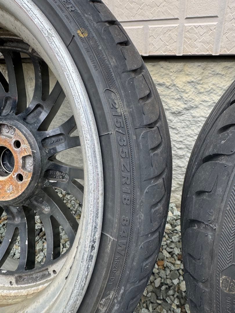 ワーク シーカー 18インチタイヤセット