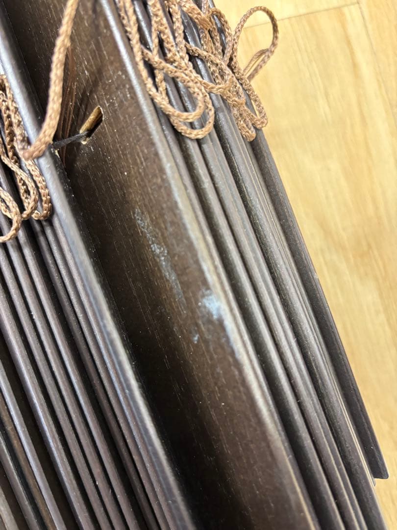 TOSO 木製ブラインド 50ギア コードタイプ 取付金具付き