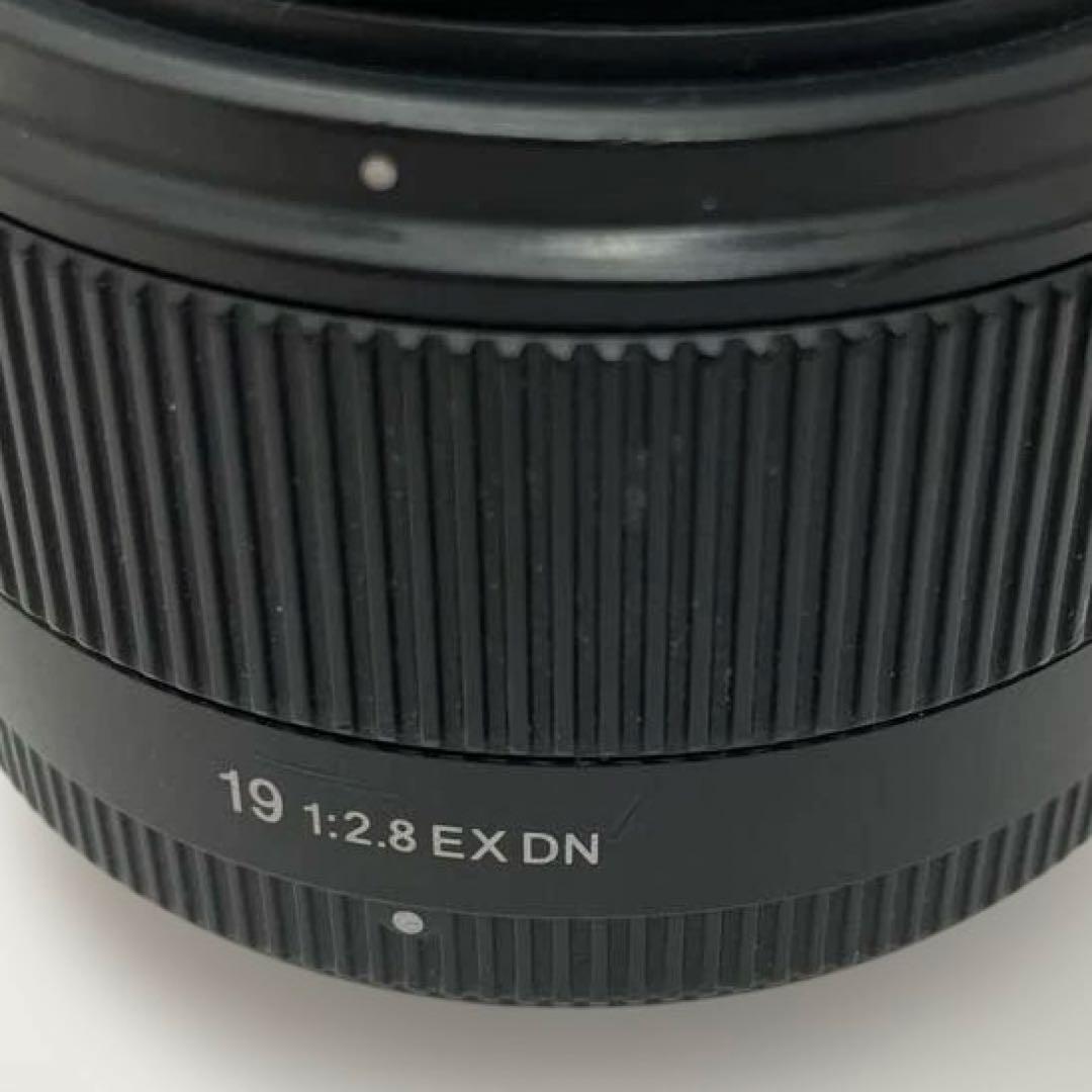 SIGMA 19mm F2.8 EX DN マイクロフォーサーズ用 単焦点レンズ