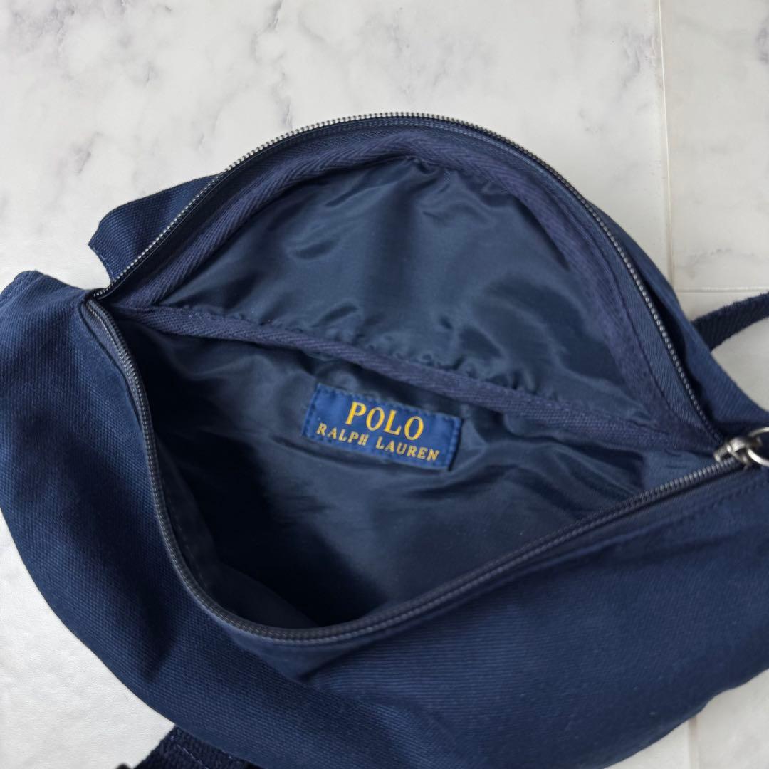 【新品】 ポロラルフローレン ボディバッグ ウエストポーチ ポニー刺繍
