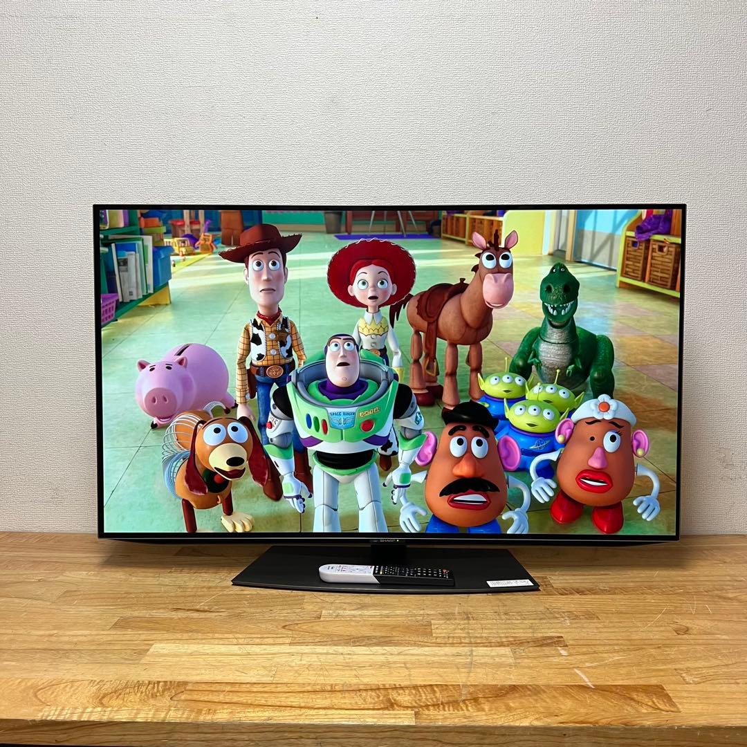 シャープ 48V型 4K有機ELテレビ AQUOS 4T-C48CQ1 アプリ○