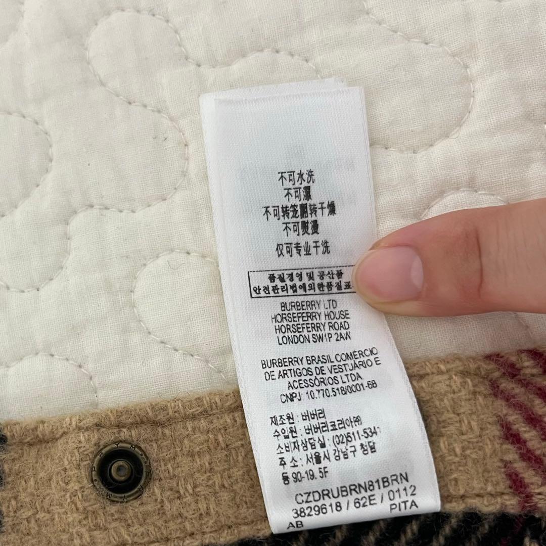 バーバリー　チルドレン　スヌード　ネックウォーマー　マフラー