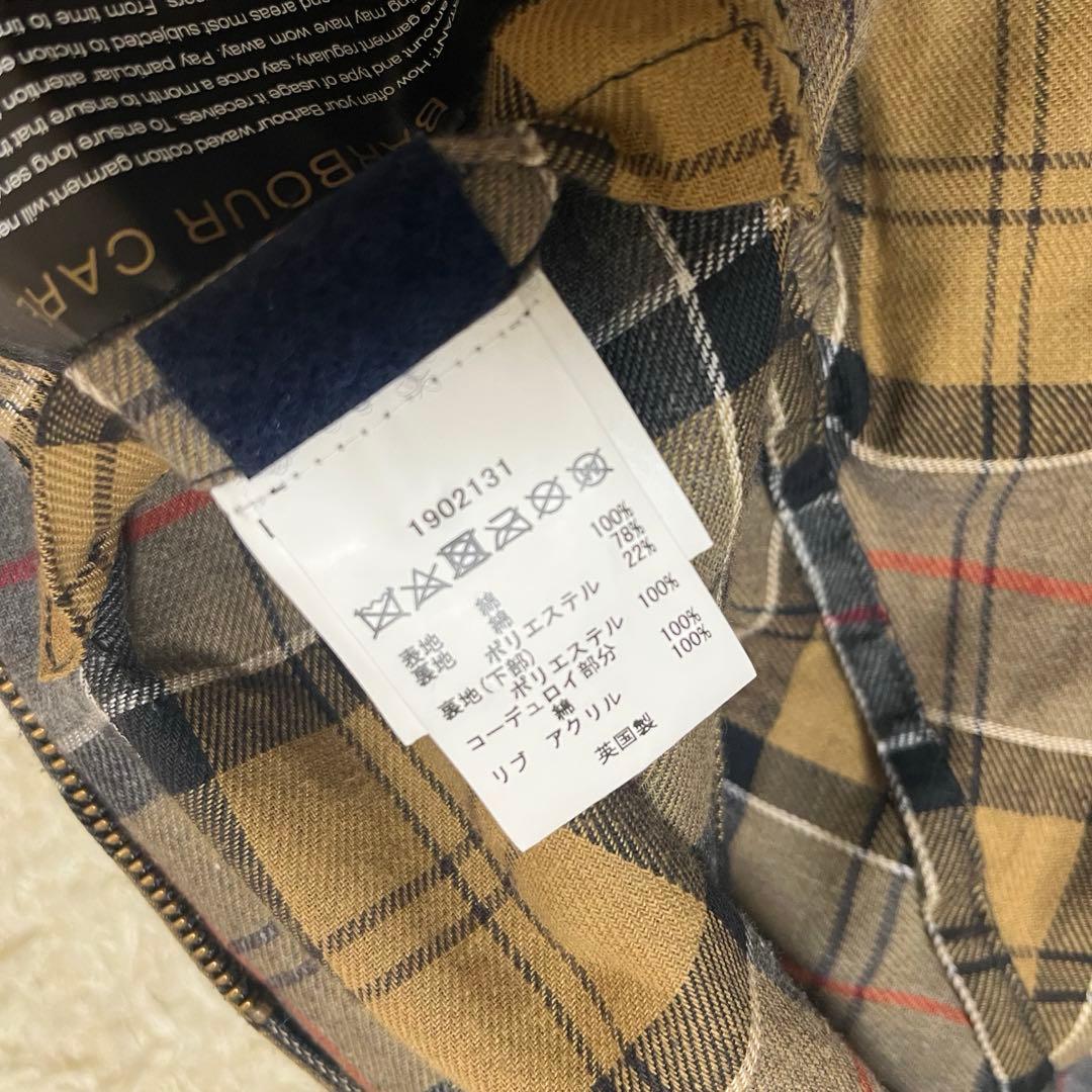 Barbour バブアー ワックスジャケット　ビデイル　　英国製　サイズ36