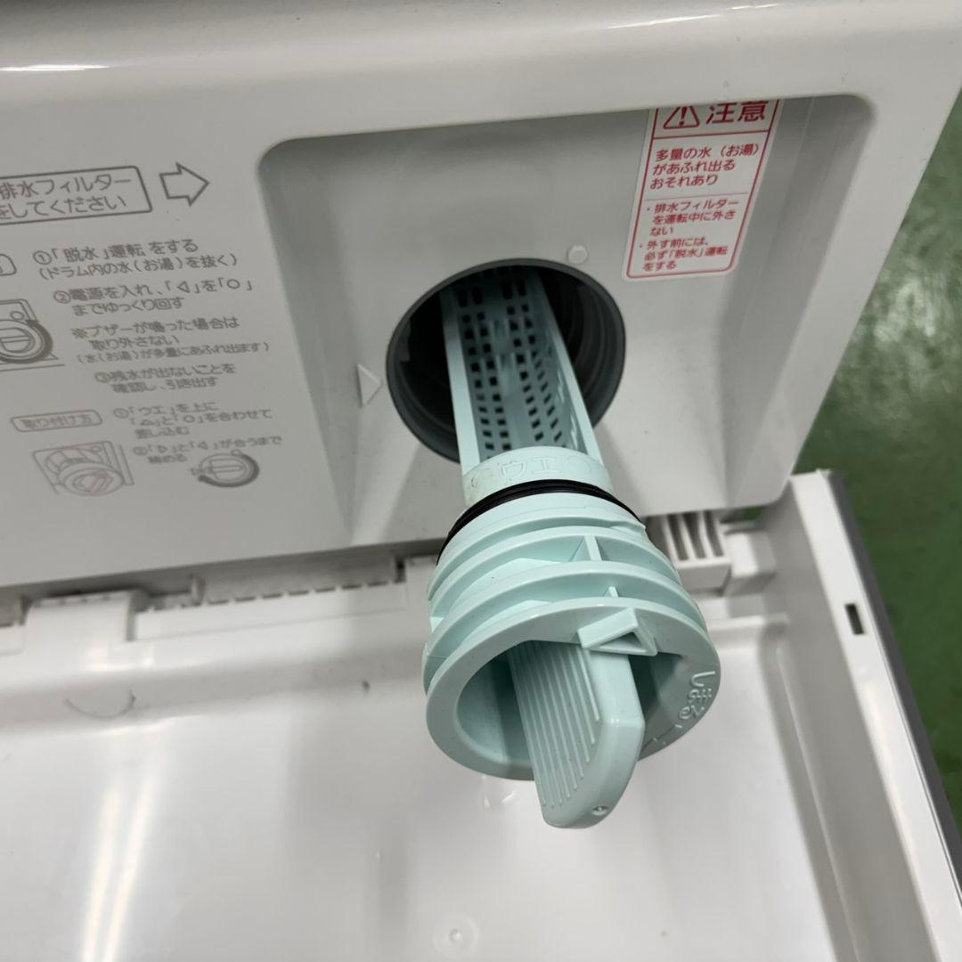 181 洗濯機　ドラム式　容量10キロ　乾燥3キロ　左開き　美品　キューブル