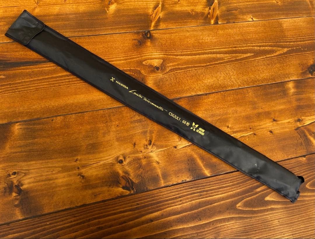 カーボンロッド　トラウトロッド　ベイトロッド　C562UL ウッドグリップ