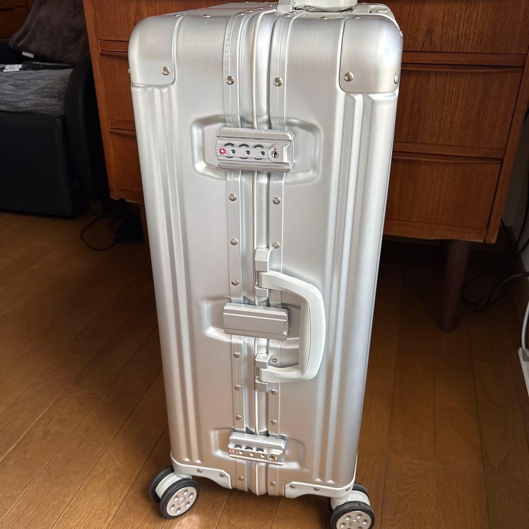 Mercedes シルバー キャリーカート