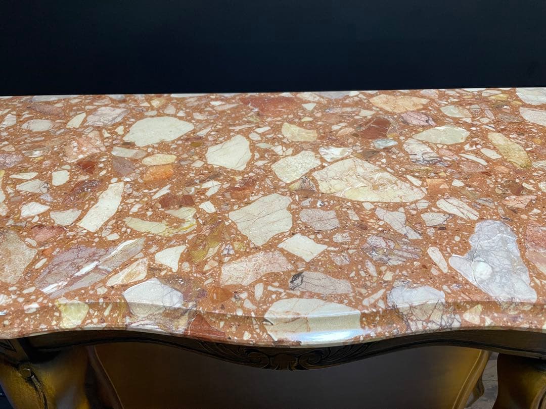 イタリア製　高級　コンソール テーブル 猫脚