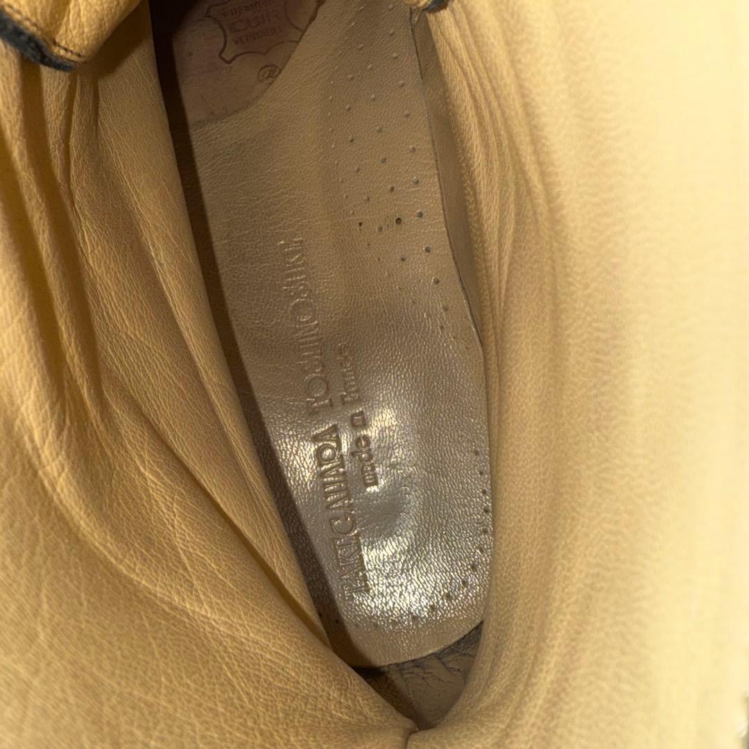 ⭐️極美品⭐️　タケガハラトシノスケ　レースアップブーツ　ブラック　レザー