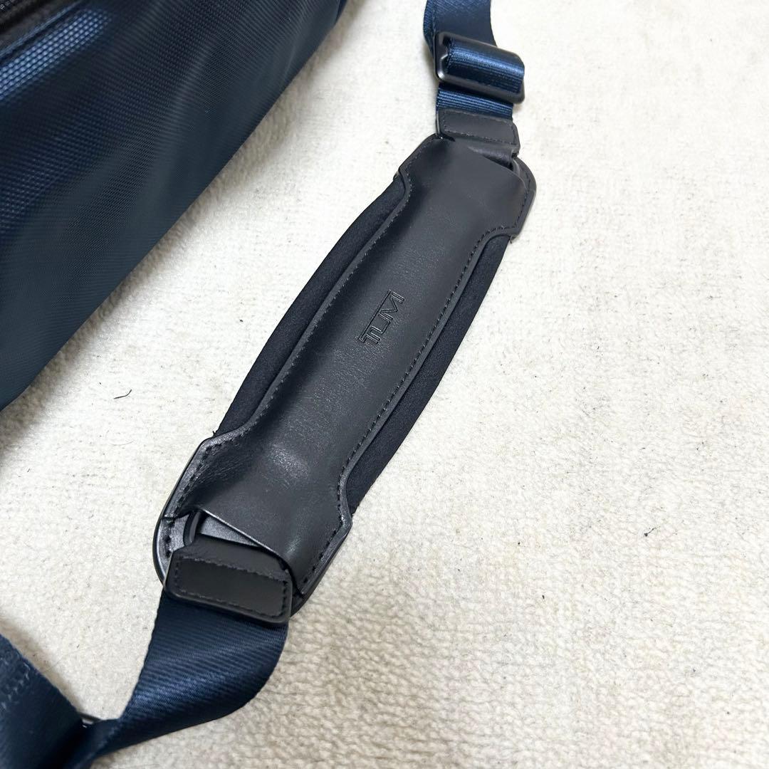 美品　TUMI × SHIPS ブリーフケース　ビジネスバッグ　ネイビー　コラボ