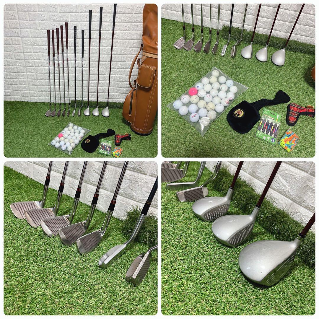 これからゴルフを始める方にオススメ お買得 レディースゴルフクラブ10本セット