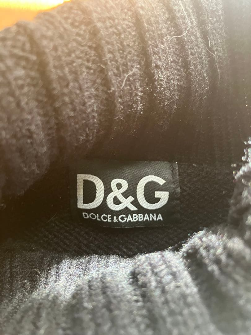 美品 DOLCE&GABBANA ドルガバ ニット タートルネック 黒 ブラック