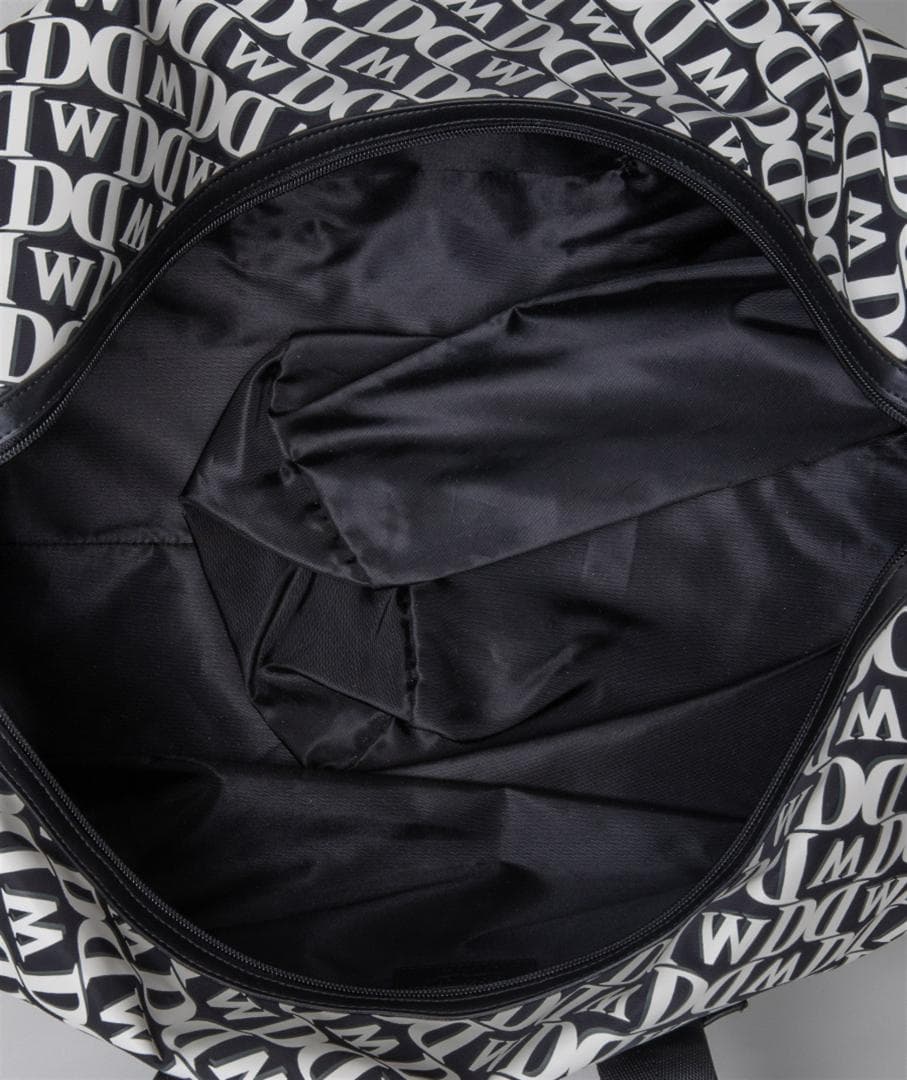 新品☆ダンスウィズドラゴン モノグラム プリント ボストン☆シューズケース☆茶色