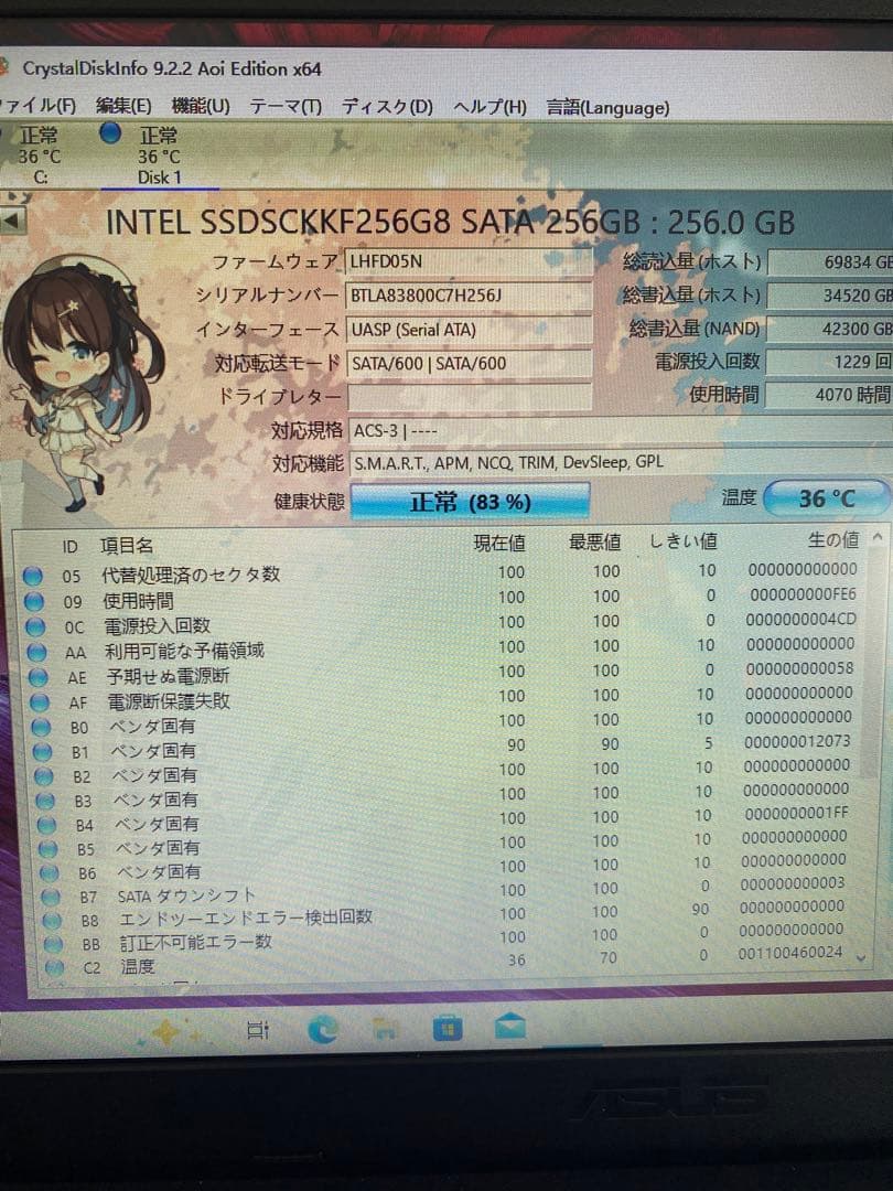 SSD 256GB 12枚セット