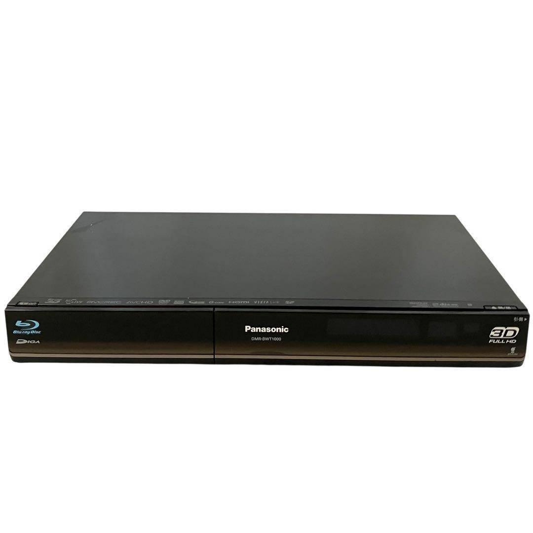 パナソニック 2番組同時録画 ブルーレイレコーダー DMR-BWT1000K