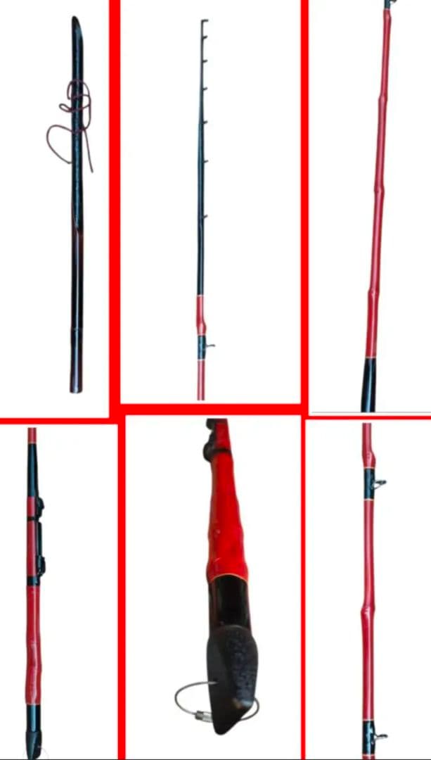 別誂 旭信 一本作り ヘチ竿 鯨 穂先 鞘付き チヌ カワハギ 竹竿 旭信作