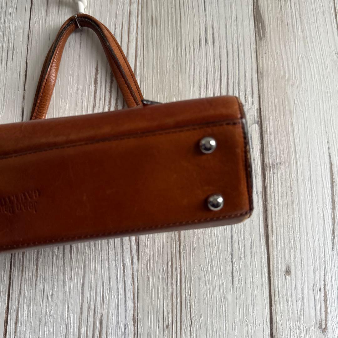 JEAN PAUL GAULTIER レザー ハンドバッグ　ゴルチェ　90s