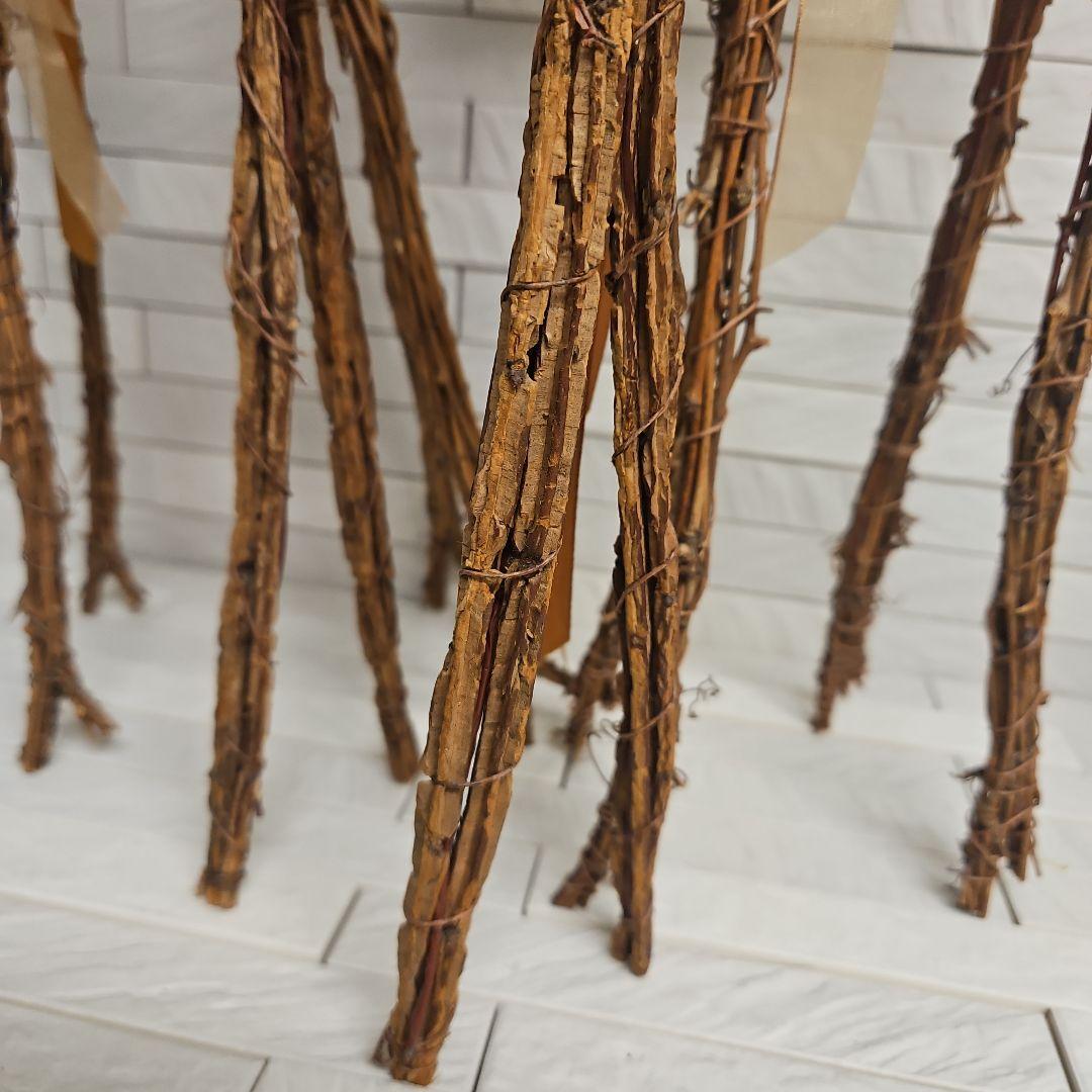 クリスマス飾りセット　サンタクロース&トナカイ親子・2WAYリース