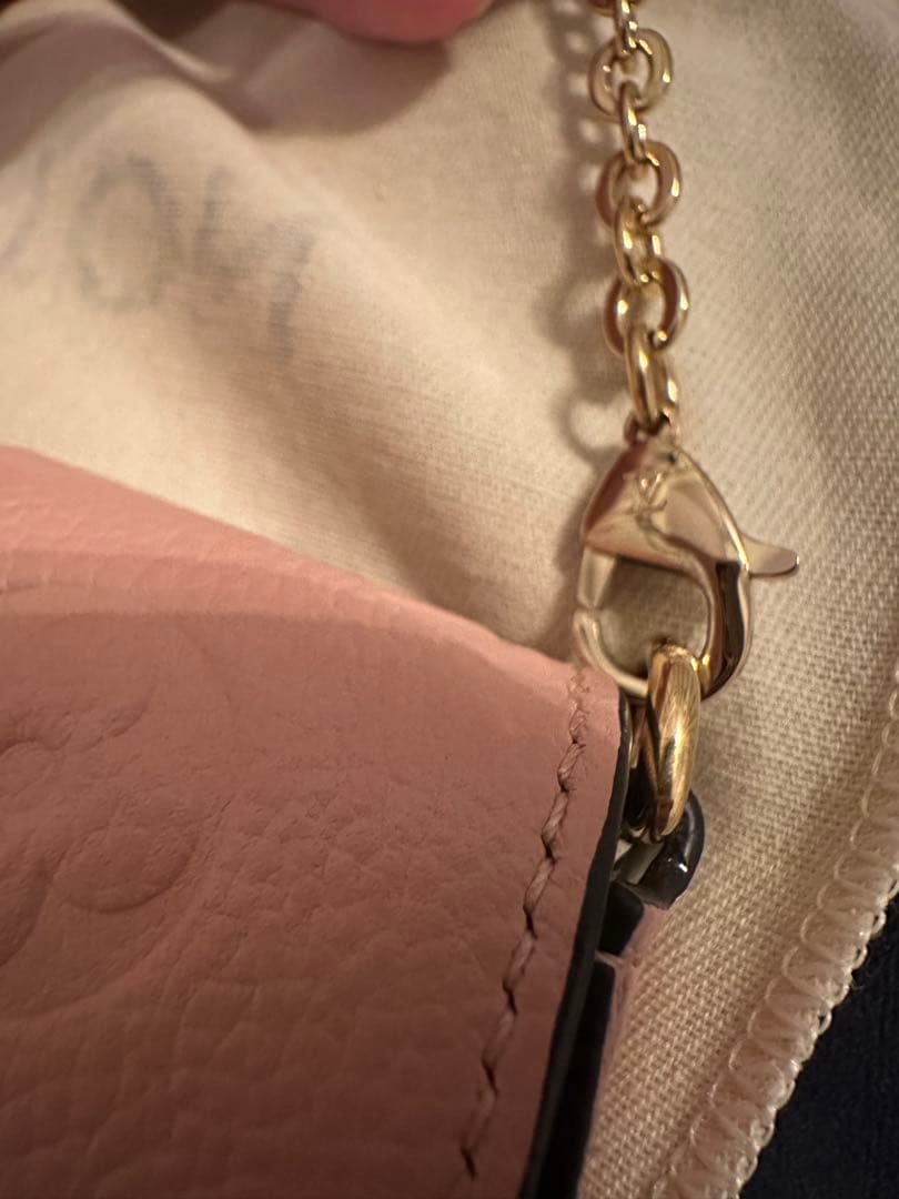 音ちゅんさまルイヴィトン ポシェットフェリシー ローズプードル