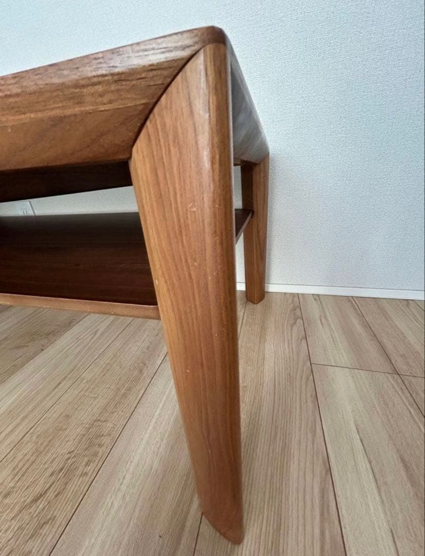 カリモク 木製 センターテーブル TU3785 ウォールナット ローテーブル